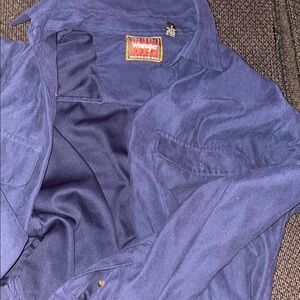 Wrangler Navy Casual Shirt